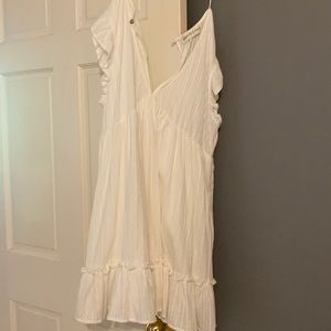 White embroidered dress